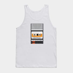 Retro Tape Recorder Tank Top